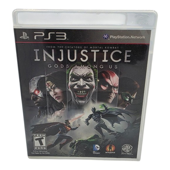 Injustice Gods Among Us PS3 Complete with Manual Tested 2013 - Picture 5 of 7
